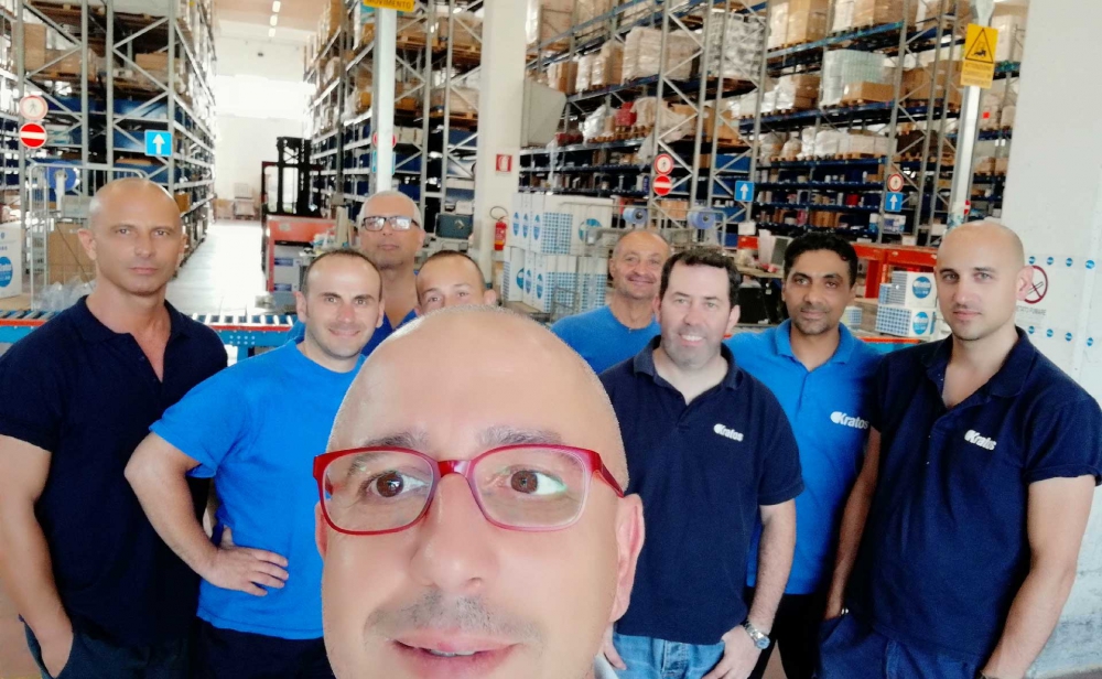 "Fino alla fine": il motto del nostro team Magazzino e Logistica