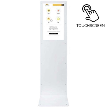 Totem Multimediale Cartello Unico Ingredienti powered by Palinsesto
