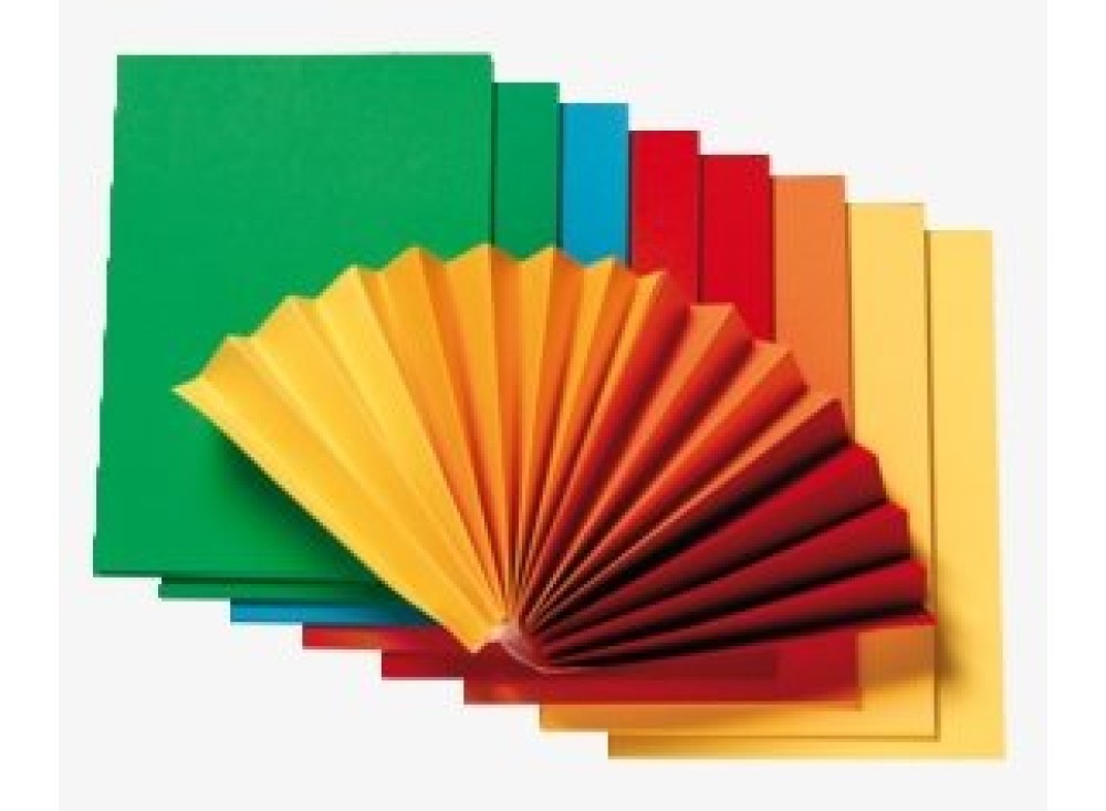 10 RISME CARTA RISMALUCE A4 G.200 8 COL.ASS.F.125