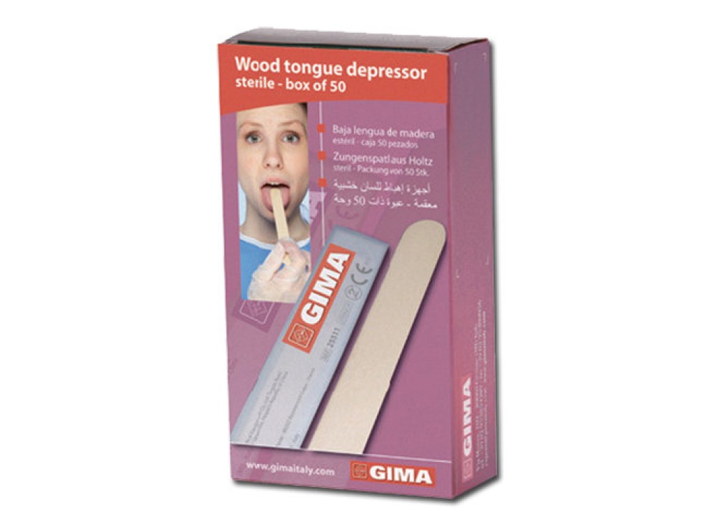 Abbassalingua Sterile Monouso in Legno