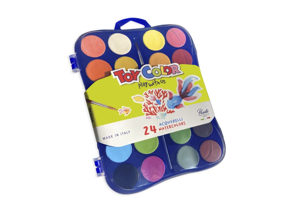 Acquerelli, in Pastiglie, Colori Assortiti