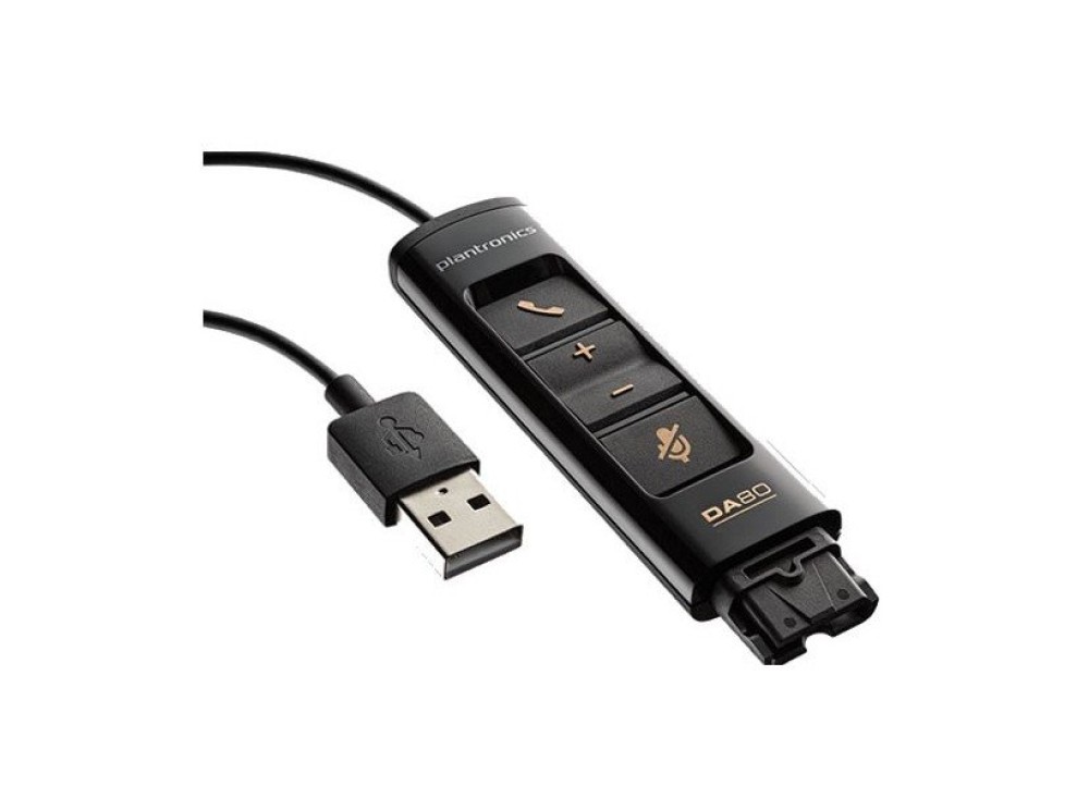 ADATTATORE DA80 X CUFFIE PLANTRONICS