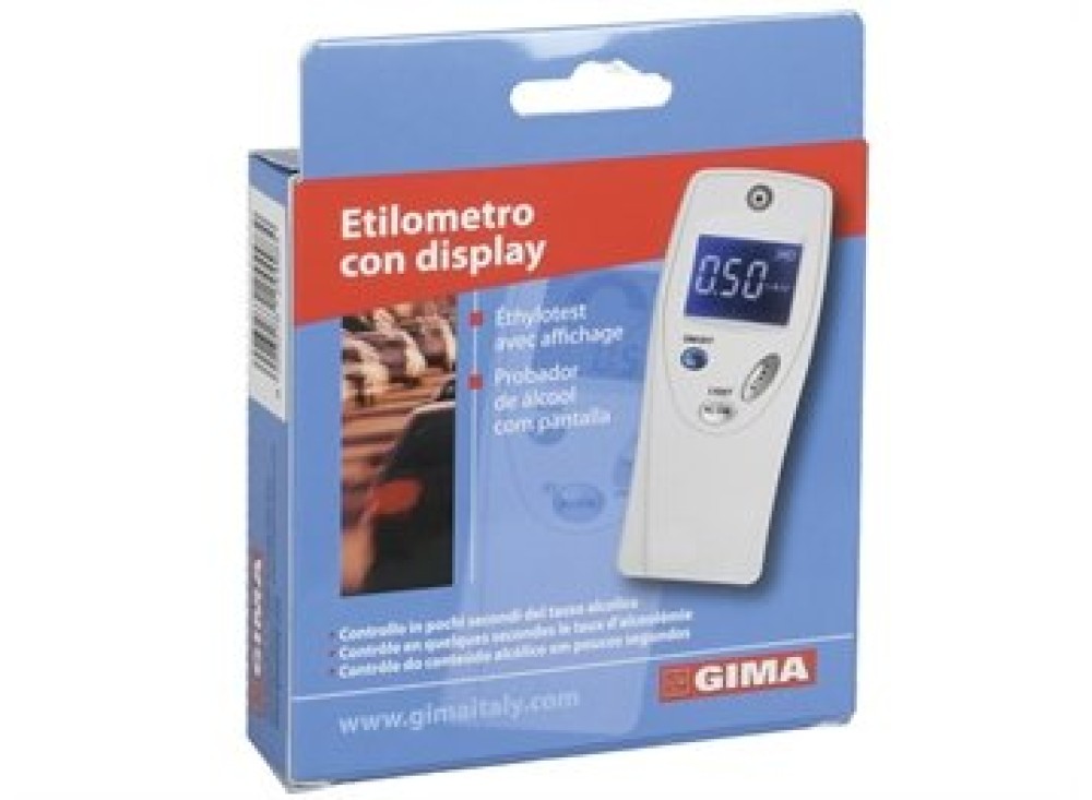 Alcoholimetro - Etilometro con Display
