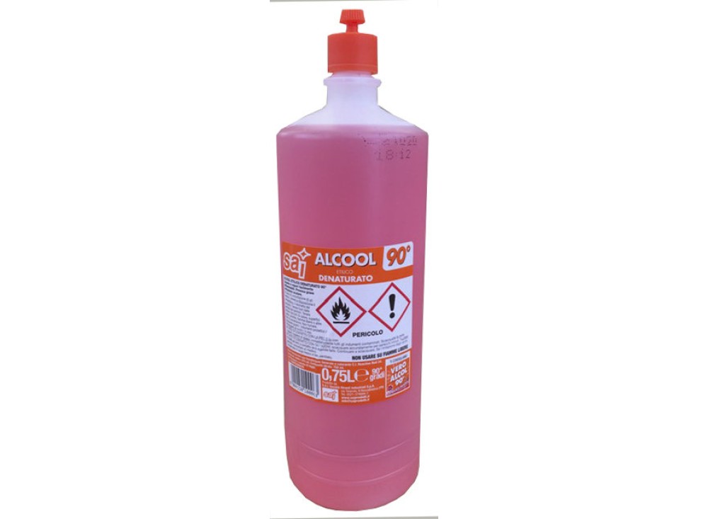 Alcool Dentaturato 750 CC, Sai, 90 Gradi