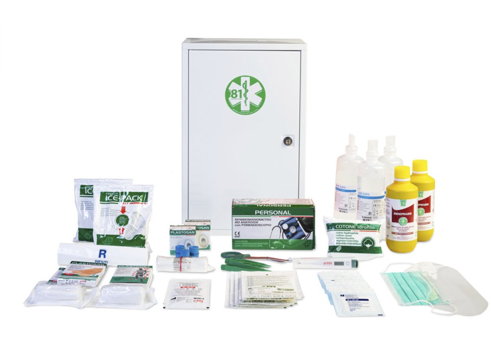 Armadietto Pronto Soccorso per 3 o più Dipendenti (All.1)