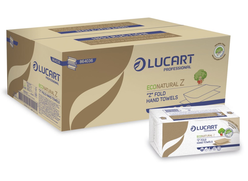 Asciugamani EcoNatural con Piegatura a "Z", 3960 Unità 0681264