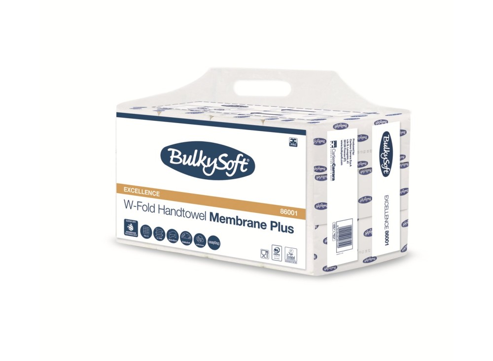 Asciugamani Grande Formato, "W" in Confezione Easybag