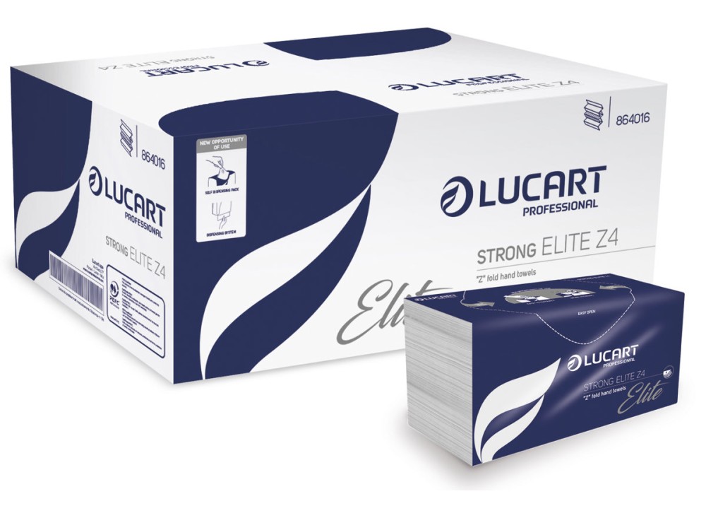 Asciugamani Luxury con Piegatura a "Z", 4 Veli, 100% Pura Cellulosa