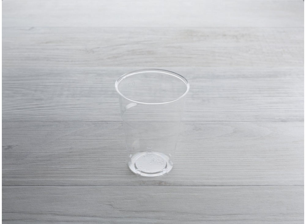 Bicchiere in Plastica Usa e Getta Imbustato Singolarmente