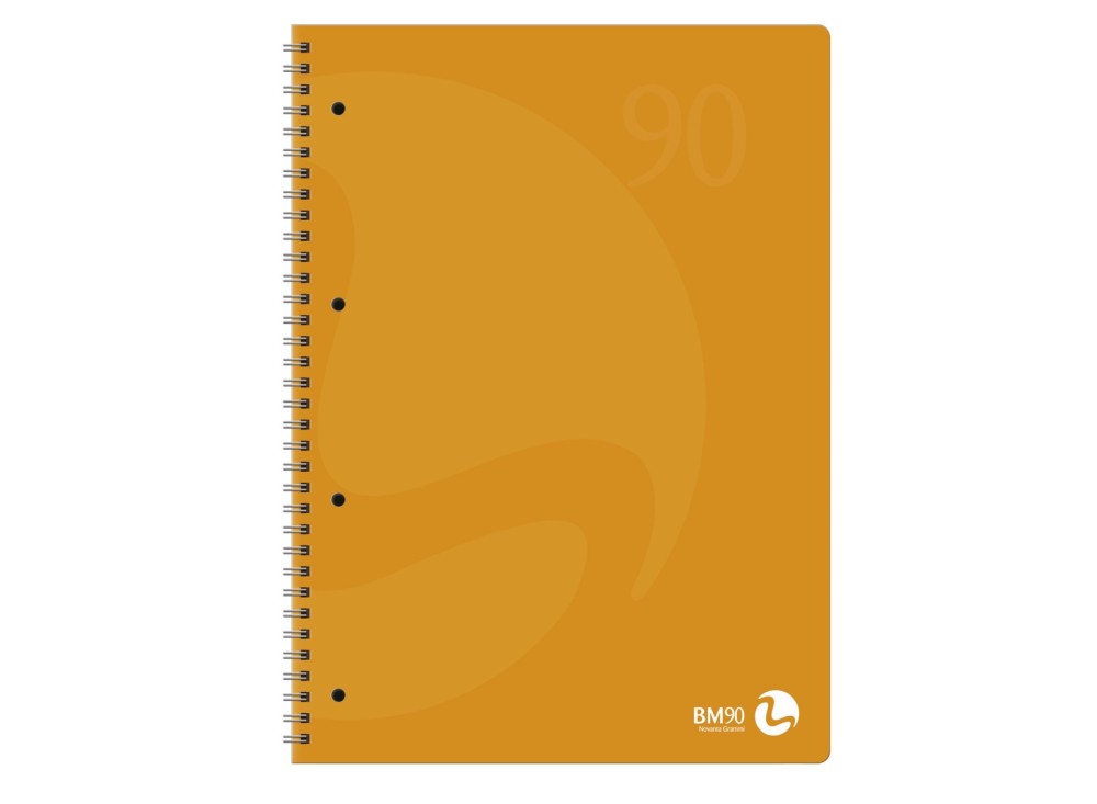 Blocco Color Spiralato per Appunti, 60 Fogli, 22,3x 29,7 cm.