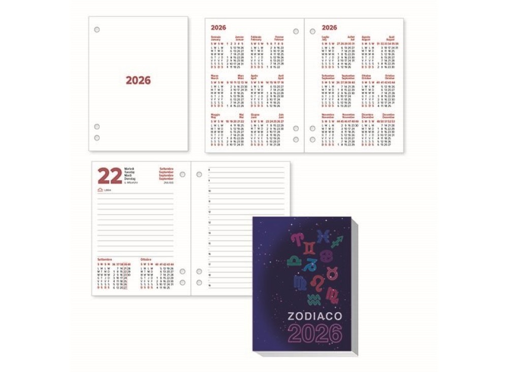 Blocco Zodiaco 2026