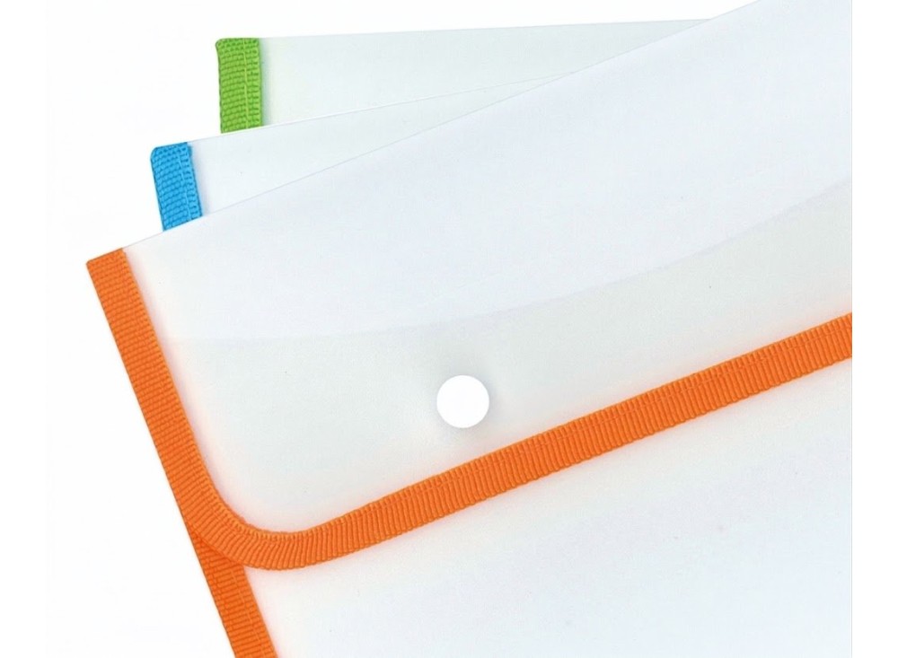 Busta bordata con doppio bottone ARDA Trascolor, 1 pezzo