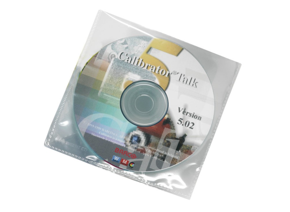 Busta porta CD trasparente