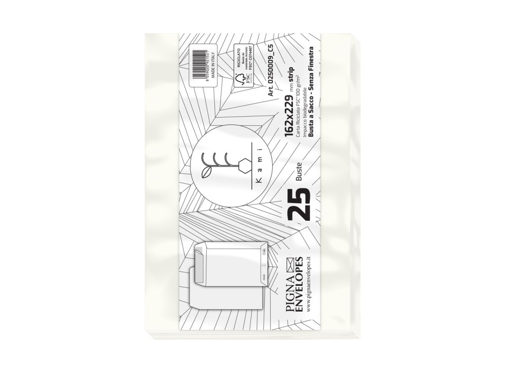 Buste a Sacco Kami, con Strip, 100 g, Vari Formati