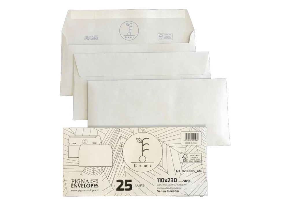 Buste Commerciali Kami, Con / Senza Finestra, Vari Formati