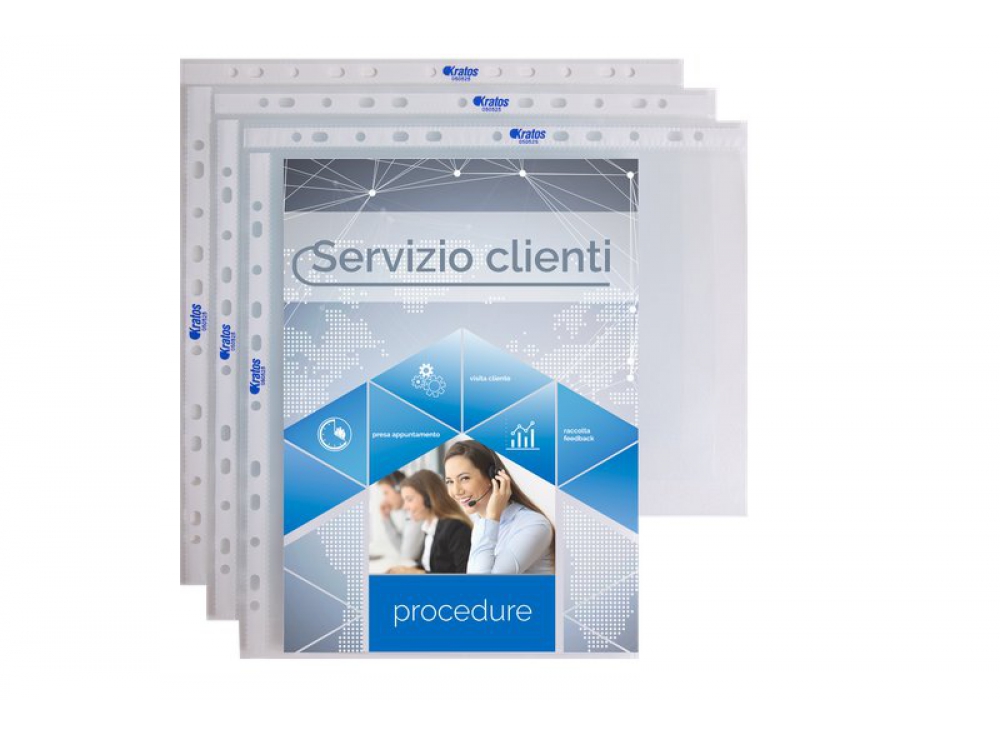 Buste in plastica fori multipli