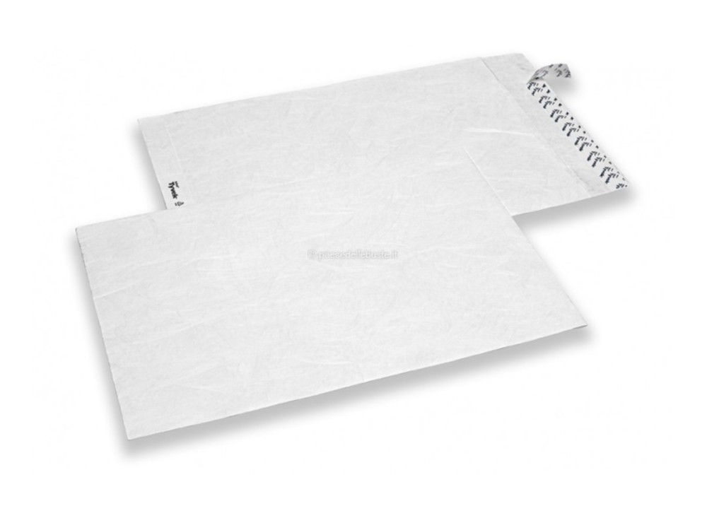 Buste in Tyvek, Chiusura Adesa