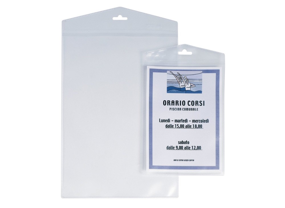 Buste Porta Avvisi, in PPL, 21x29,7 Cm, 40 Fogli