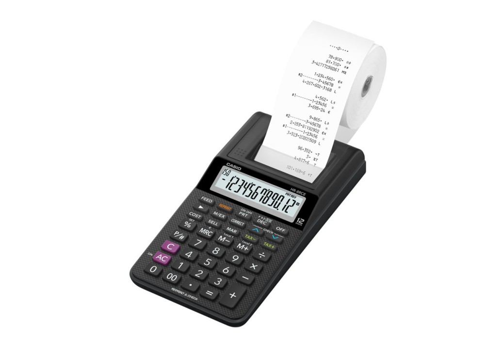 Calcolatrice da Tavolo, Modello HR-8RCE