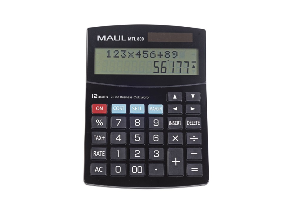 Calcolatrice da Tavolo Modello MTL 800, con Dispaly a 12 Cifre e 2 Righe - Calcolatrici  da tavolo - Kratos S.r.l.