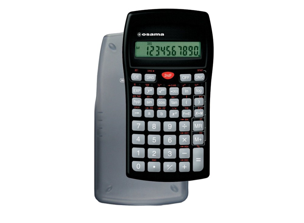 Calcolatrice Scientifica OS 134/10, 56 Funzioni, 10 Cifre + 2 in Esponente