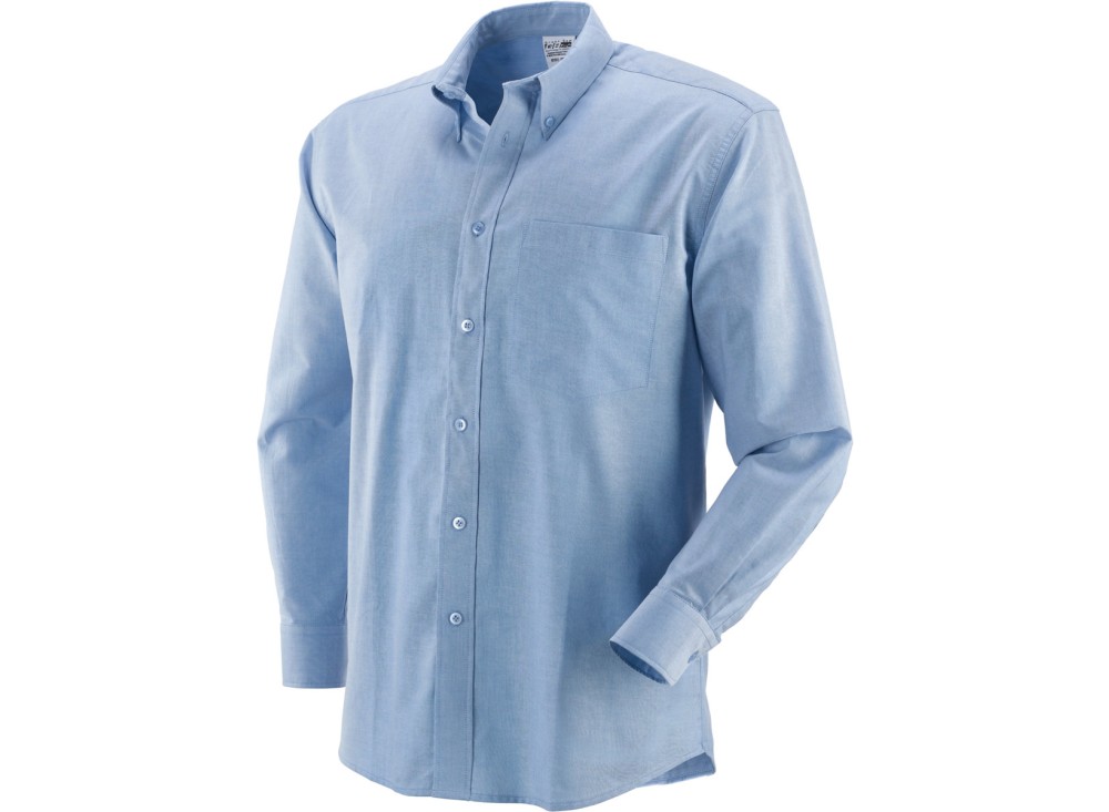 Camicia Oxford Manica Lunga Azzurro