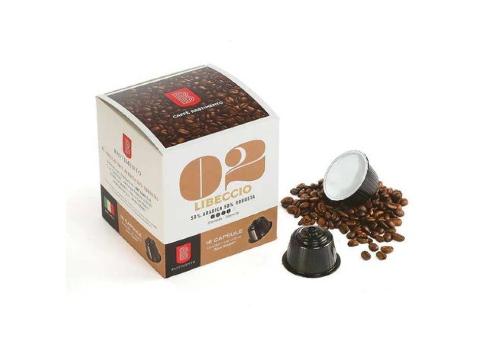 Capsule Caffe' Compatibile Dolce Gusto Bastimento, Disponibile in Diverse Varianti di Gusto