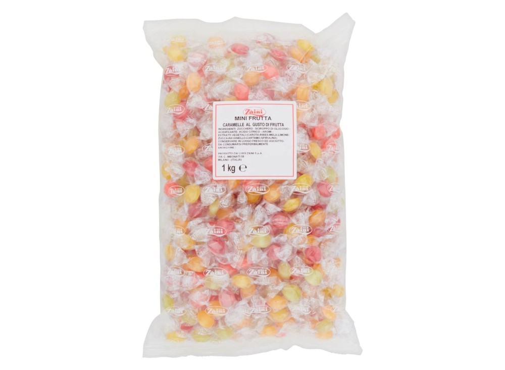 Caramelle Dure in Confezione da 1 Kg, in Diversi Gusti