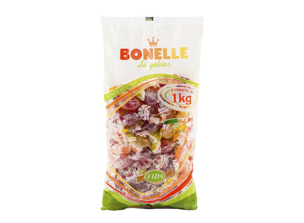 Caramelle Geleés, Busta da 1 kg con Gusti Assortiti