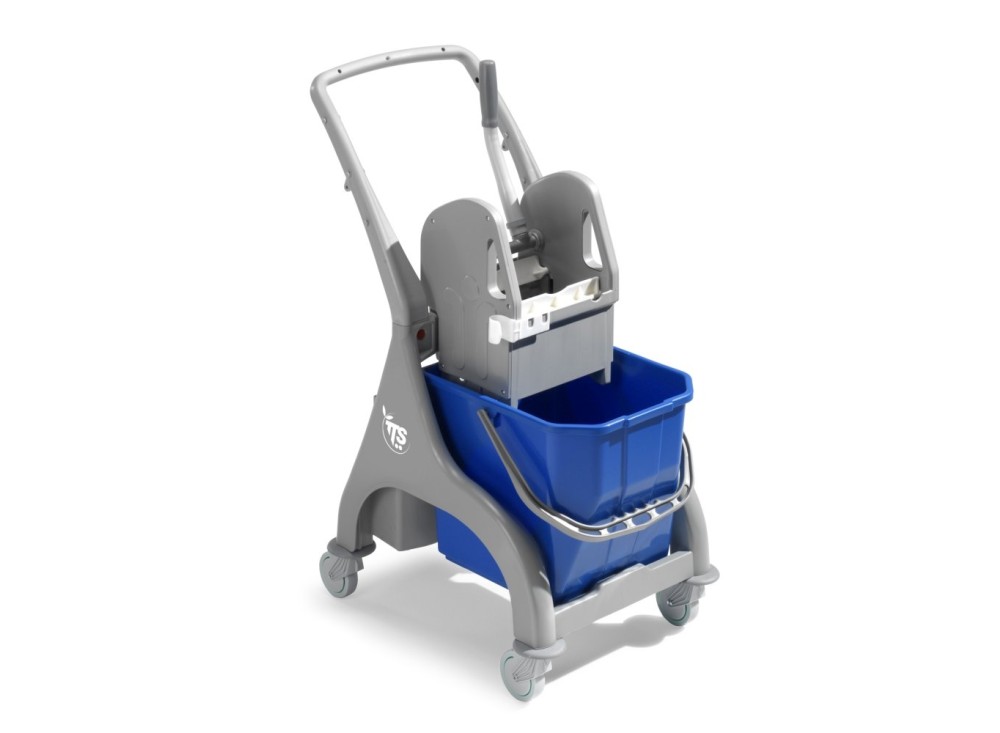 Carrello in Plastica Nick 25, Capacità Secchio 25 lt