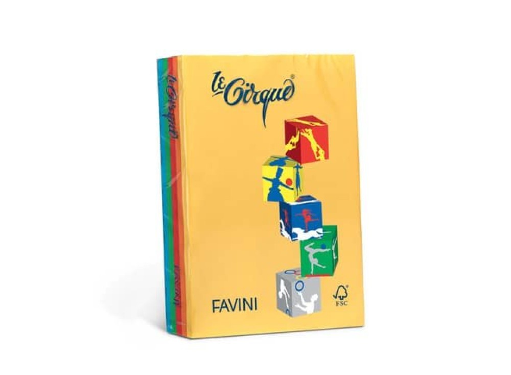 Carta colorata favini le cirque 80g/m², formato A4 0812012