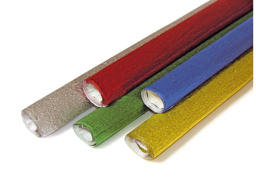 Carta Crespa Metallizzata