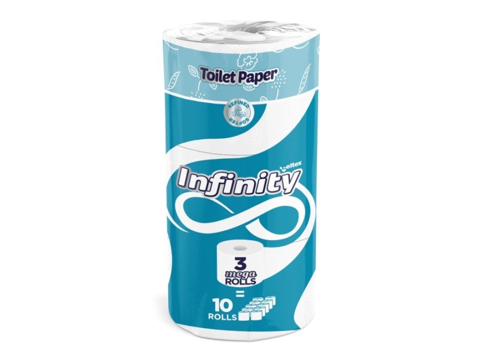 Carta Igienica 3 Maxi Rotoli 100% Pura Cellulosa, in Pack Salvaspazio