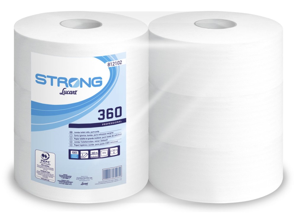 Carta Igienica Jumbo Strong