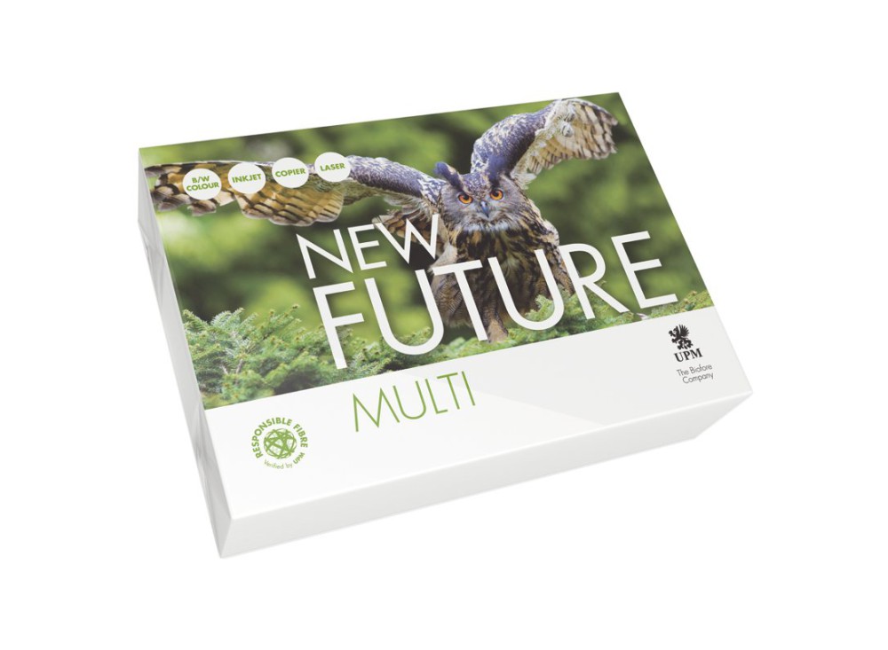 Carta New Future Multi per Fotocopie, Stampanti, A5, 80 g, 500 Fogli
