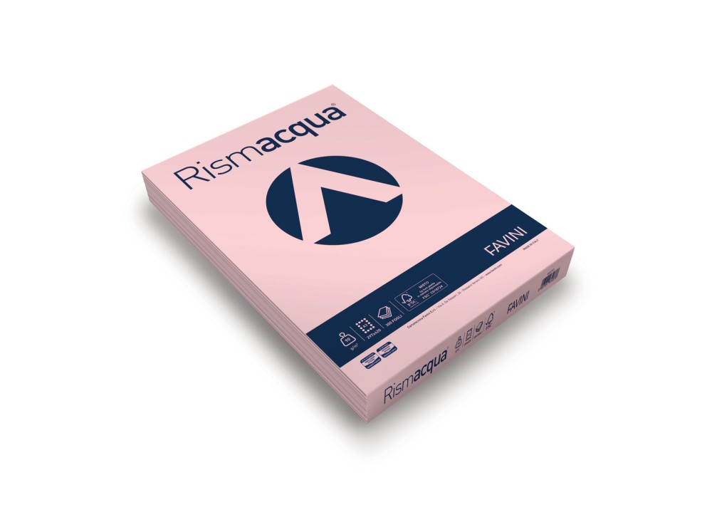 CARTA RISMACQUA A3 G90 ROSA TENUE FF300