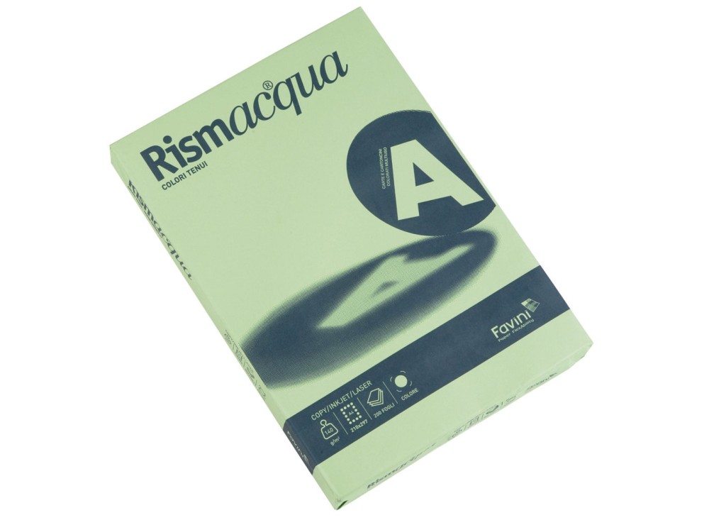 Carta Rismacqua per Fotocopie, Stampanti, 140 g, 200 Fogli