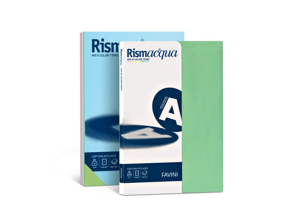 Carta Rismacqua per Fotocopie, Stampanti, A4, 200 g, 125 Fogli