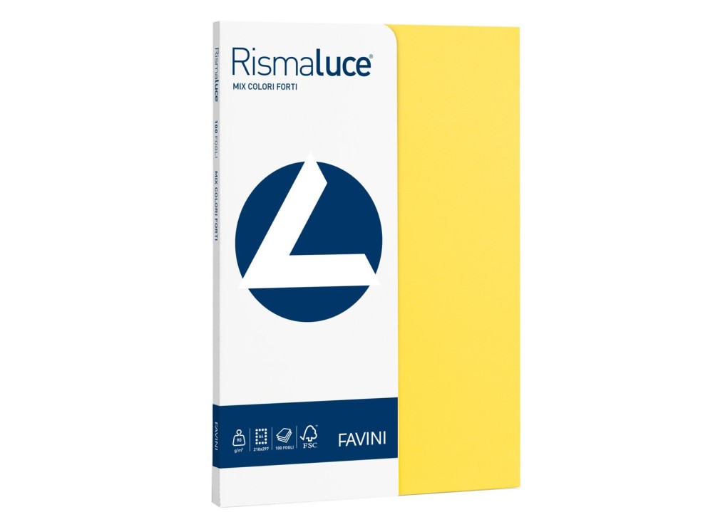 Carta Rismaluce per Fotocopie, Stampanti, A4, 90 g, 100 Fogli
