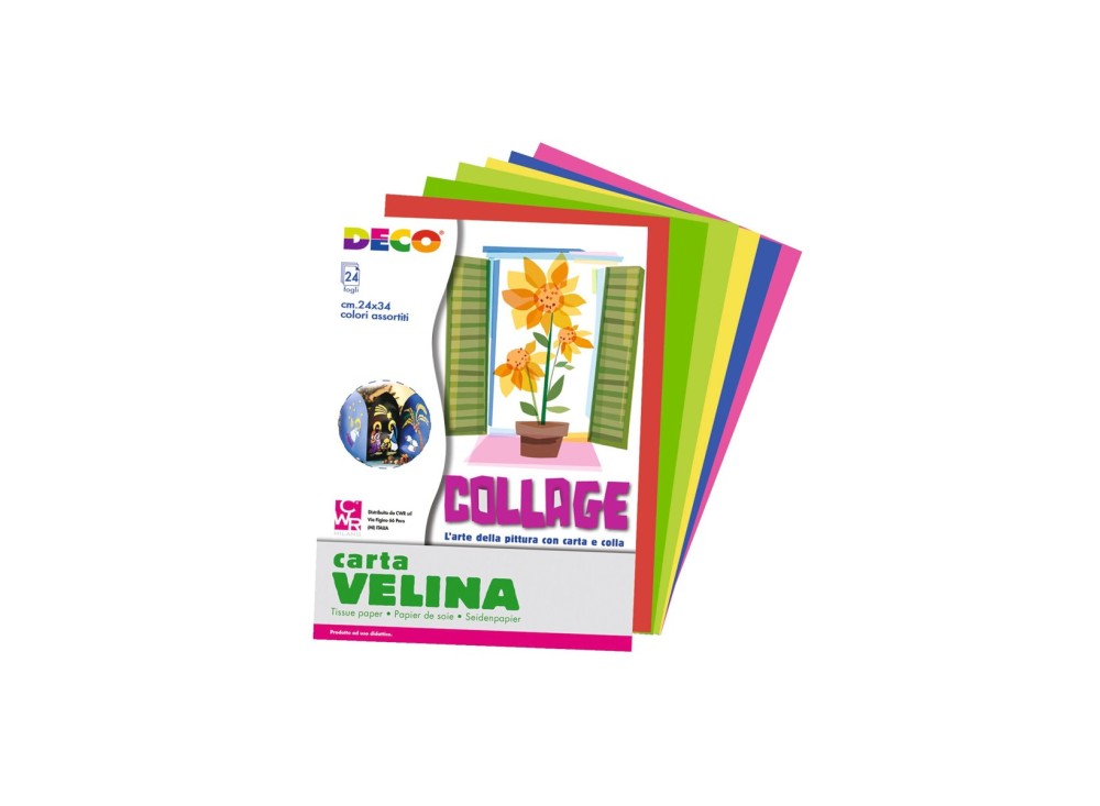 Carta Velina Colorata in Album