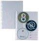 Cartella Porta CD/DVD, a Perforazione Universale, 12,5x12 Cm