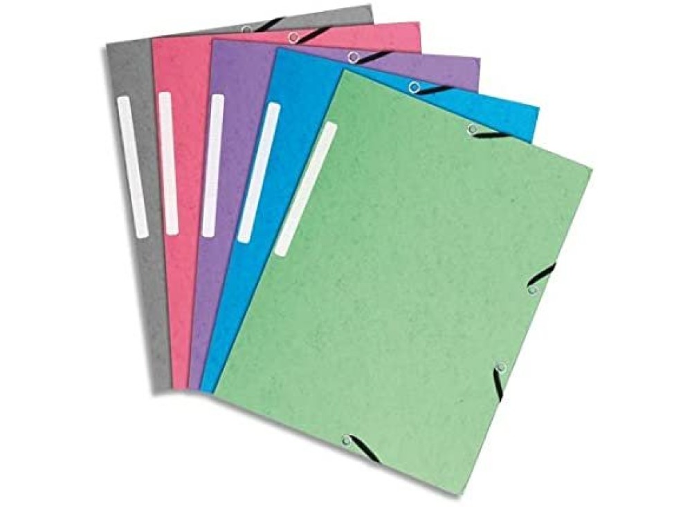 Cartella Portaprogetti Forever Satin, con Elastico, 25 Pezzi.