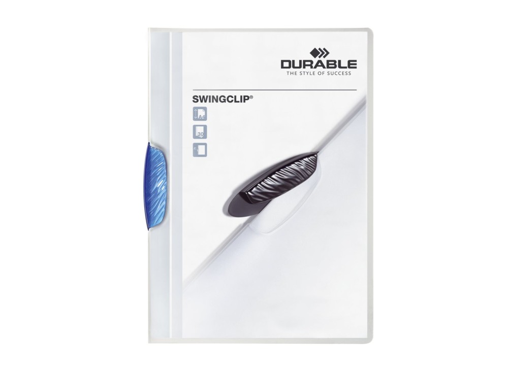 Cartella Swingclip® con Clip sul Dorso Disponibile in Più Colori