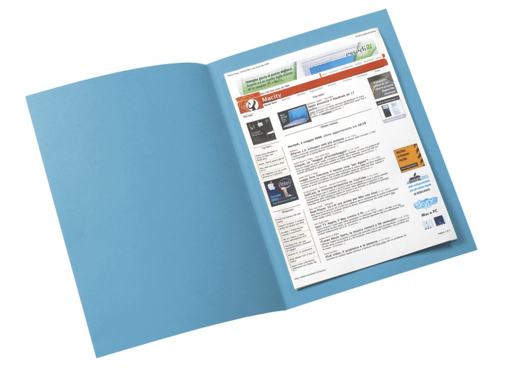 Cartelle Bristol Semplici, in Cartoncino, Vari Colori, 50 Pezzi, 200 Gr 0X9314 0053701