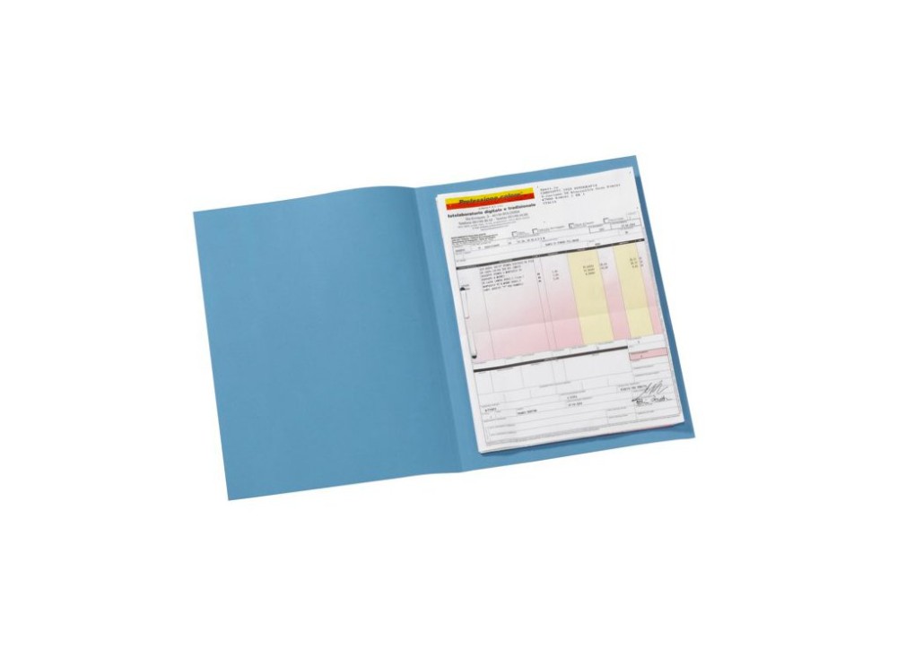 Cartelle Manilla con Pressino, 205 g, 25 Pezzi, Vari Colori