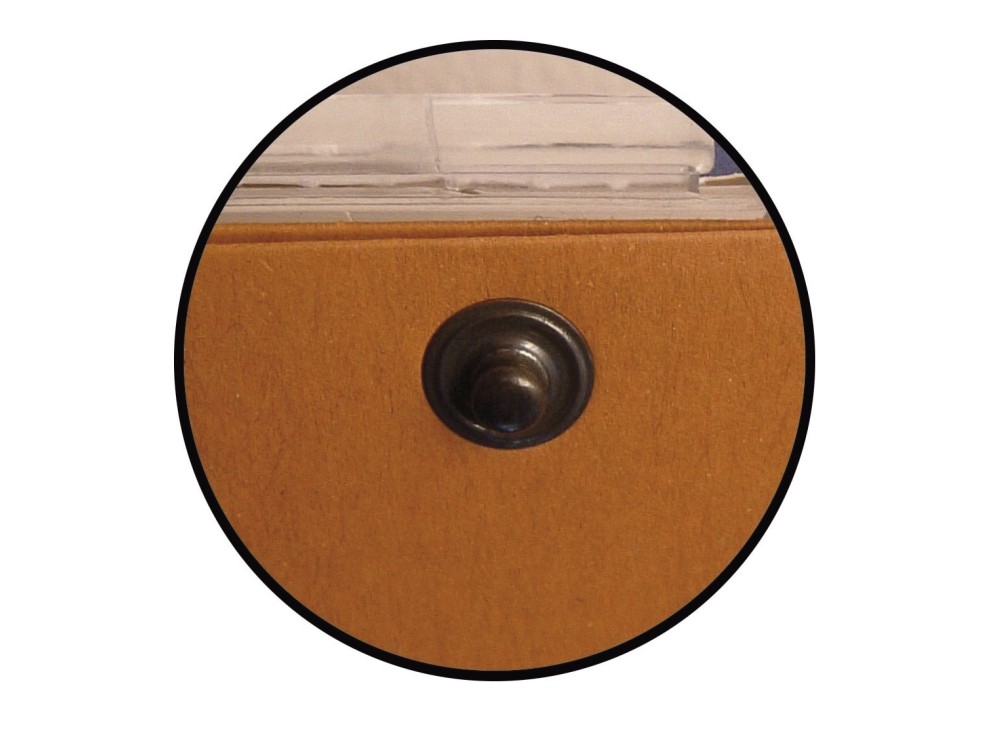 Cartelle Sospese in Cartoncino Kraft, Interasse 33 cm, per  Armadio, Fondo a U o a V, 25 Pezzi