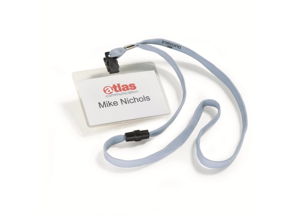 Cartellino Portanome con Inserto, Disponibile con e Senza Cordino