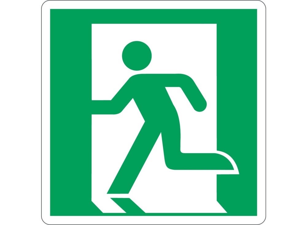 Cartello Alluminio di Emergenza