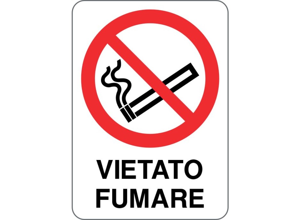 Cartello in Alluminio di Divieto