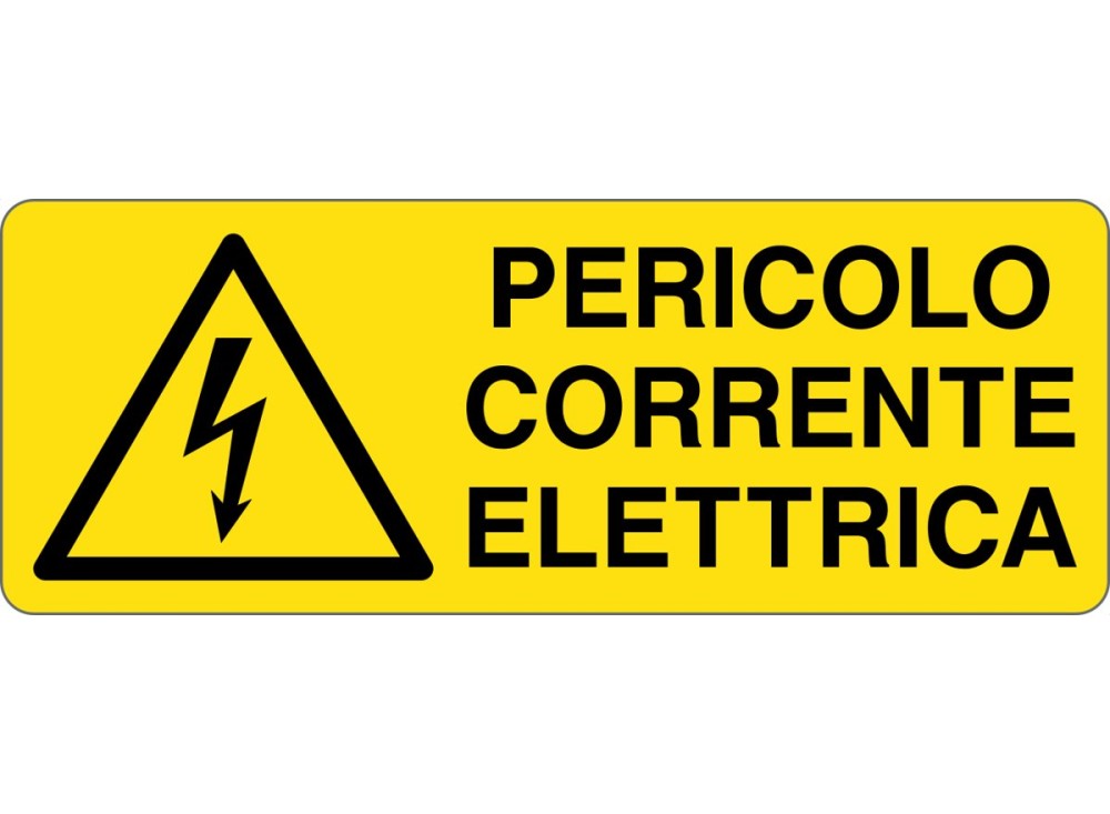 Cartello in Alluminio Pericolo